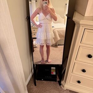 White Lace Summer Dress